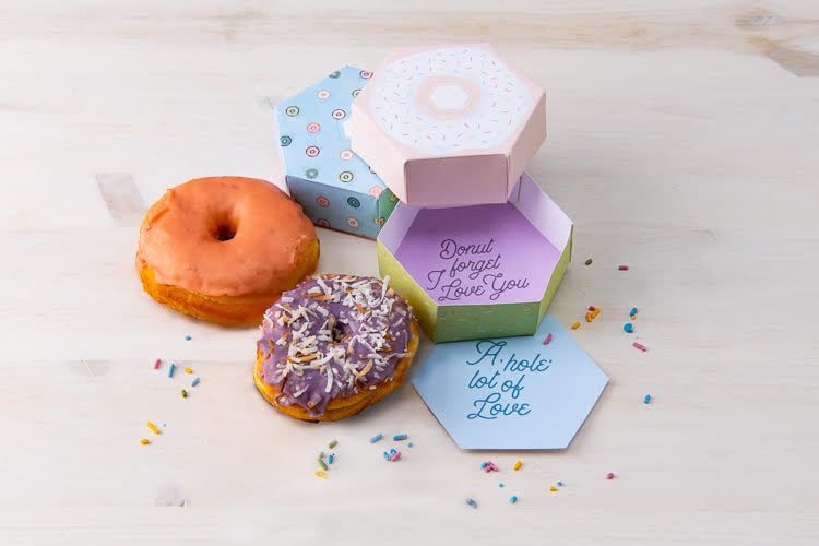 Printed Custom Donut Boxes | White Donut Boxes in USA